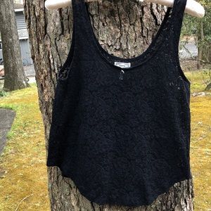 Lace tank top